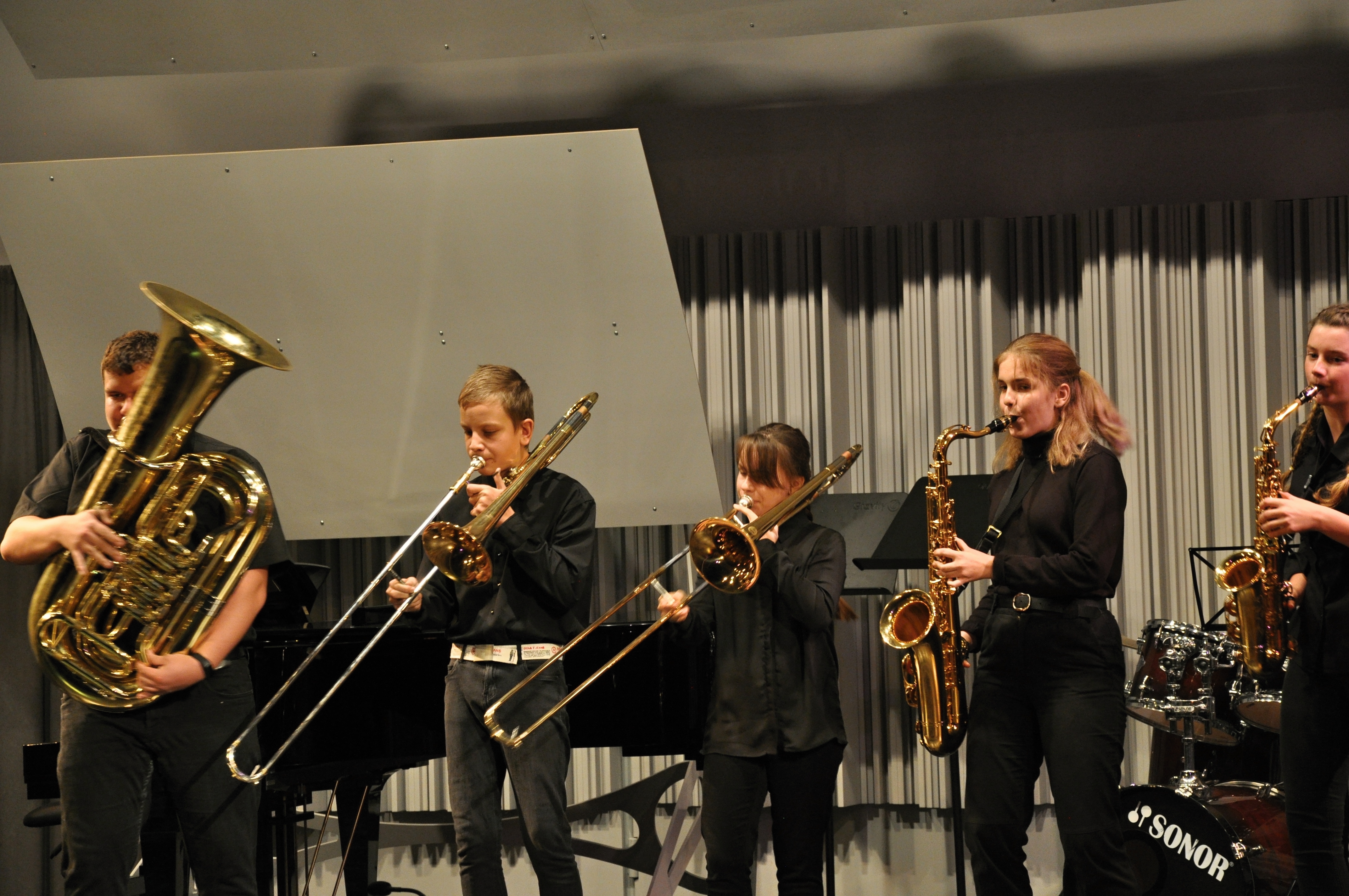 Koncert žáků dechových oddělení ZUŠ okresu Šumperk 12. 11. 2019